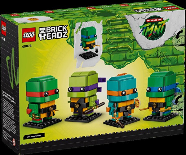 LEGO Brickheadz Teenage Mutant Ninja Turtles Figures 40878