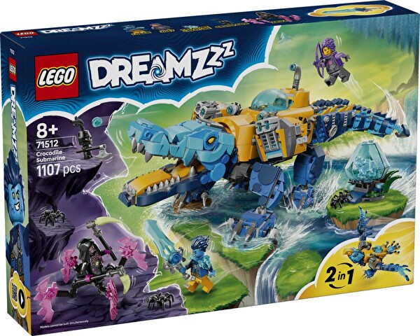 LEGO Dreamzzz Crocodile Submarine 71512