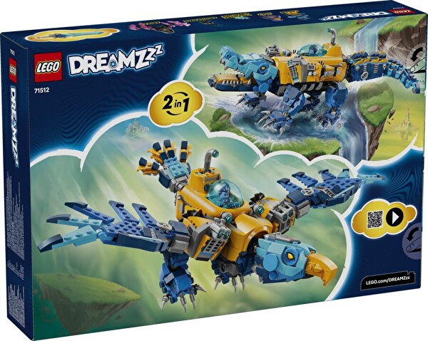 LEGO Dreamzzz Crocodile Submarine 71512