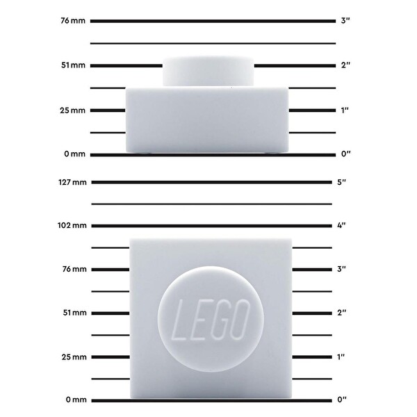 LEGO Iconic 5008991 1x1 Plate Night Light - White