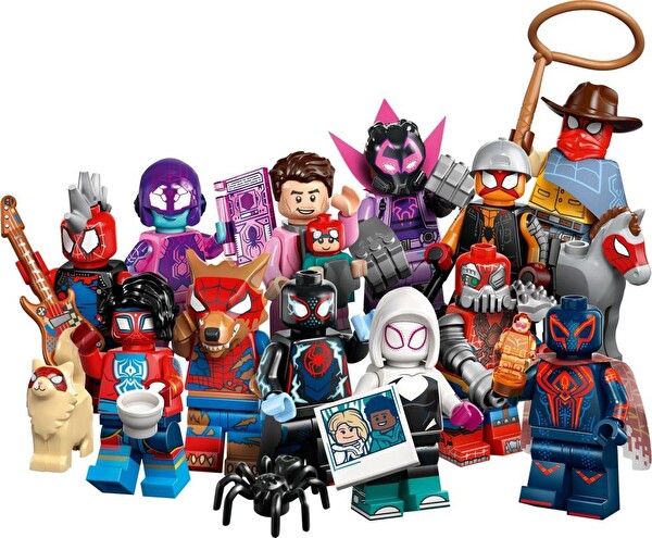 LEGO Minifigures 71050 Spider-Man: Across the Spider-Verse Series : Tam Set (12 Parça)
