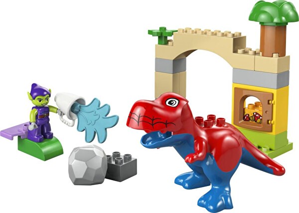 LEGO Duplo Dinosaur Spidey-Rex vs. Green Goblin Oyuncak 10463