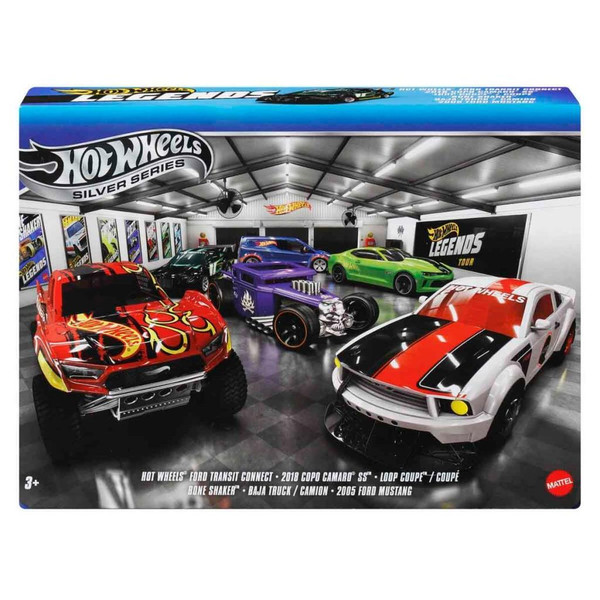Hot Wheels Silver Series Legends 6'lı Paket JLB24