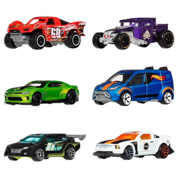 Hot Wheels Silver Series Legends 6'lı Paket JLB24