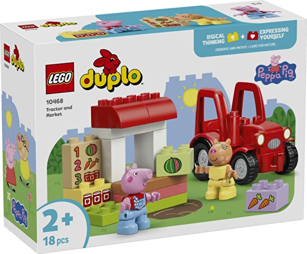 LEGO Duplo Tractor and Market Oyuncak 10468