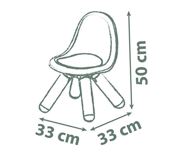 Smoby Life Çocuk Sandalyesi - Terra Cotta 880122