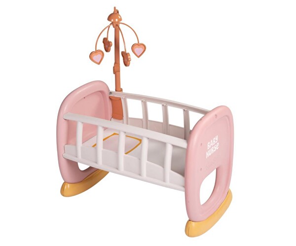 Smoby Baby Nurse Sallanan Dönenceli Bebek Beşiği 220390
