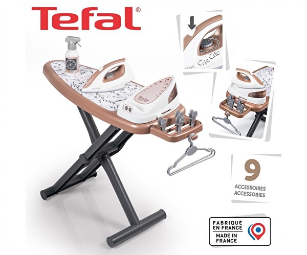 Smoby Tefal Ütü Masası ve Buharlı Ütü 330125