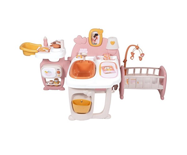 Smoby Baby Nurse 3’ü 1 Arada Oyuncak Bebek Mega Oyun Seti 220394