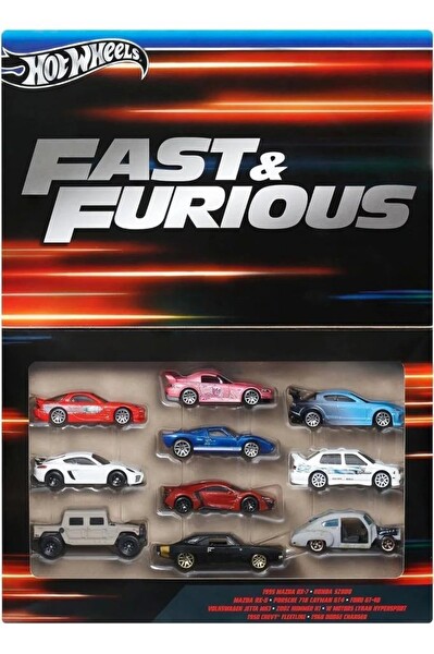 Hot Wheels Fast and Furious 10-pack HVX27