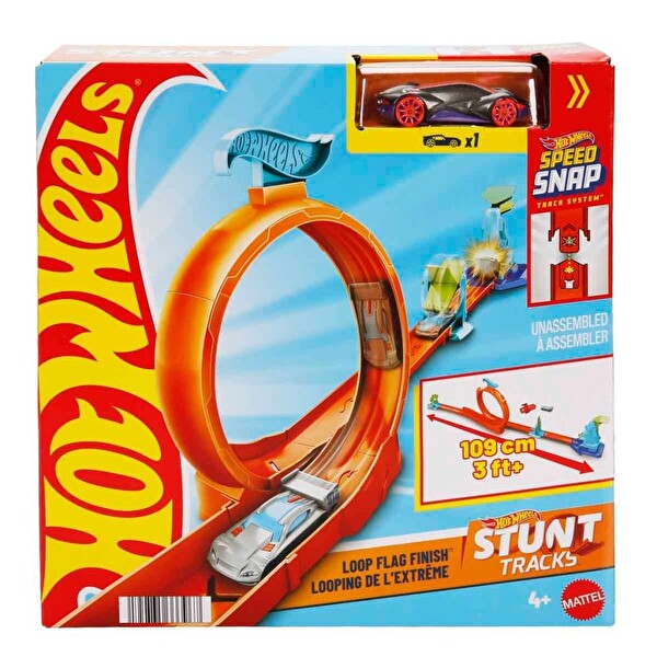 Hot Wheels Stunt Trucks Akrobatik Yarış Pisti Oyun Seti JHK76-JHK77