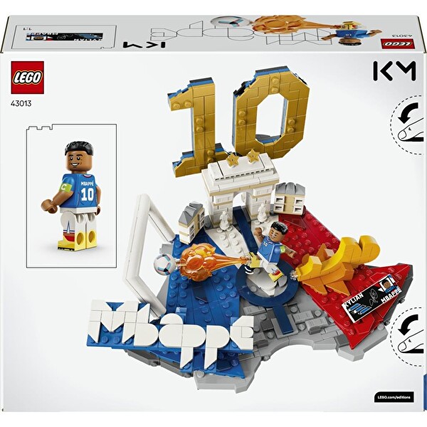 LEGO Editions Kylian Mbappé Unutulmaz Futbol Anları 43013