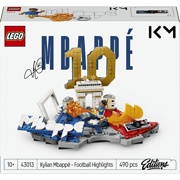 LEGO Editions Kylian Mbappé Unutulmaz Futbol Anları 43013