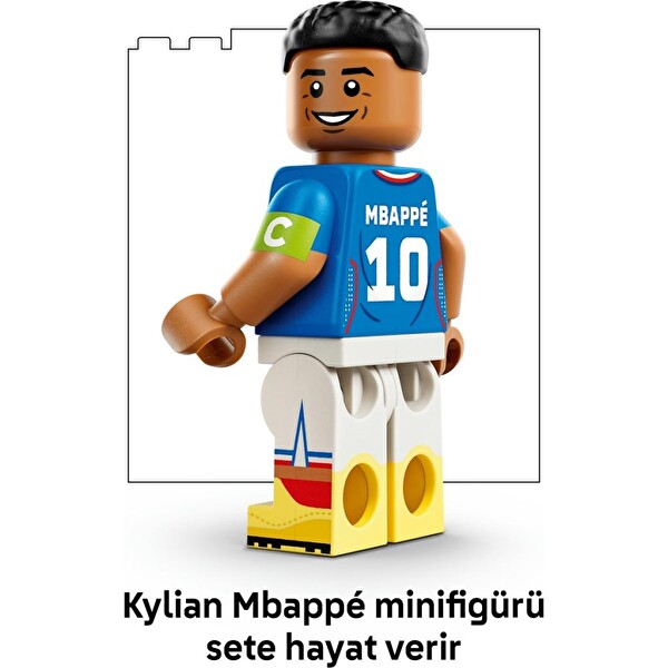 LEGO Editions Kylian Mbappé Unutulmaz Futbol Anları 43013