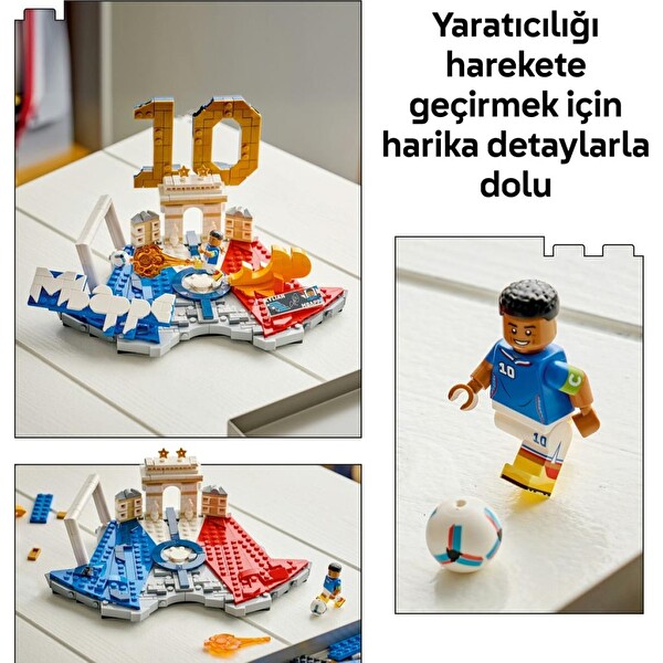 LEGO Editions Kylian Mbappé Unutulmaz Futbol Anları 43013