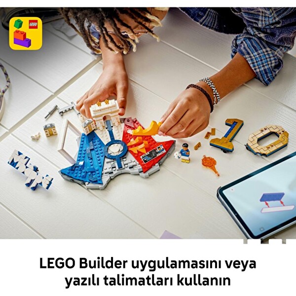 LEGO Editions Kylian Mbappé Unutulmaz Futbol Anları 43013