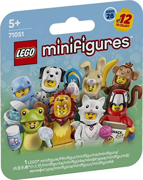 LEGO Minifigures 71051 Series 28 : Gizemli Paket 1 Adet