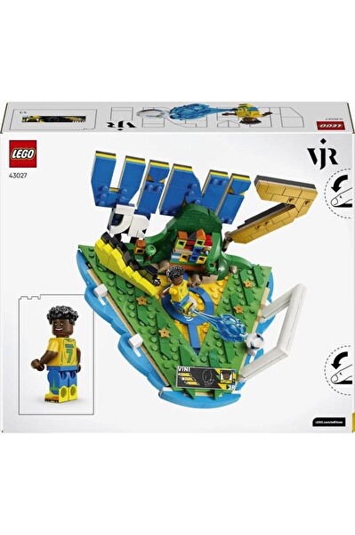 LEGO Editions Vini Jr. Unutulmaz Futbol Anları 43027