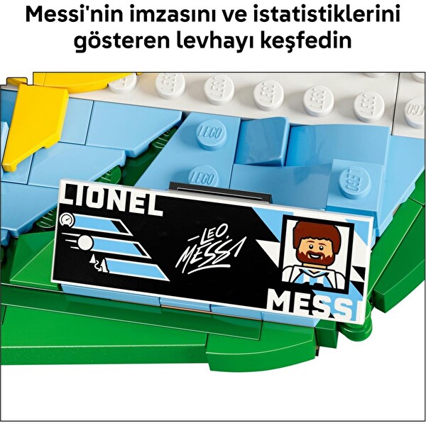 LEGO Editions Lionel Messi Unutulmaz Futbol Anları 43011