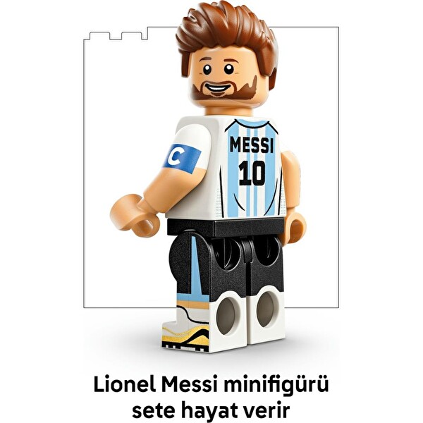 LEGO Editions Lionel Messi Unutulmaz Futbol Anları 43011