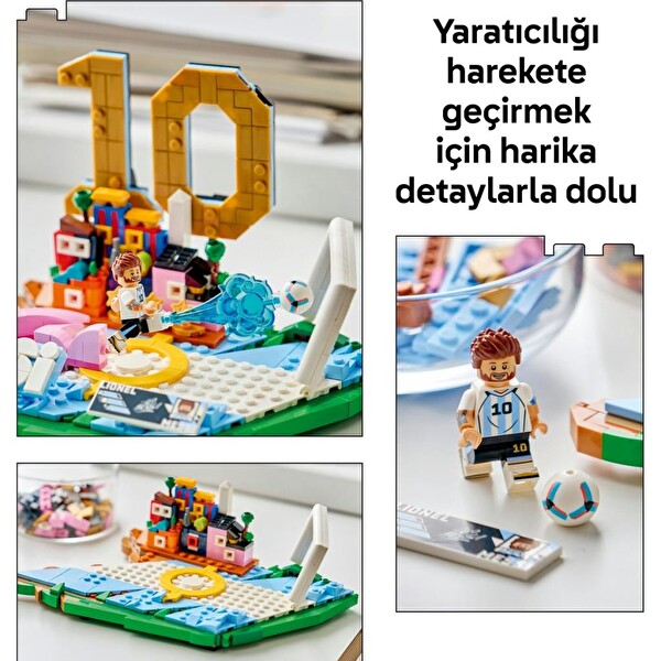 LEGO Editions Lionel Messi Unutulmaz Futbol Anları 43011