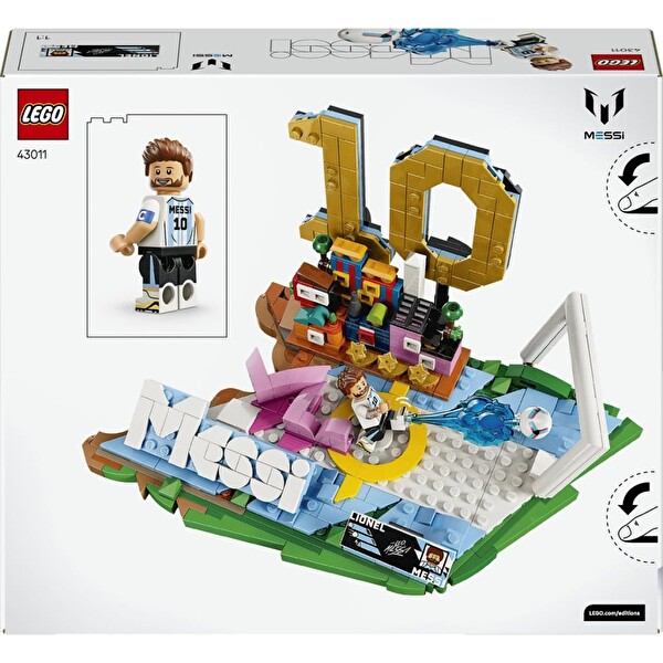 LEGO Editions Lionel Messi Unutulmaz Futbol Anları 43011