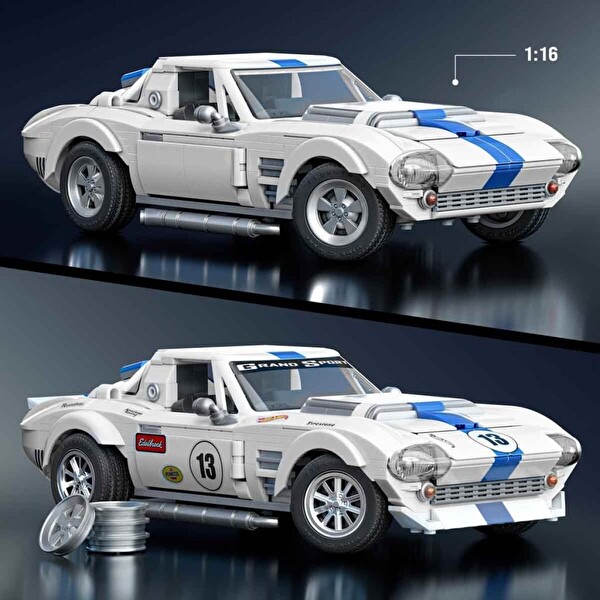 Hot Wheels Elite Serisi Corvette Grand Sport JGR31