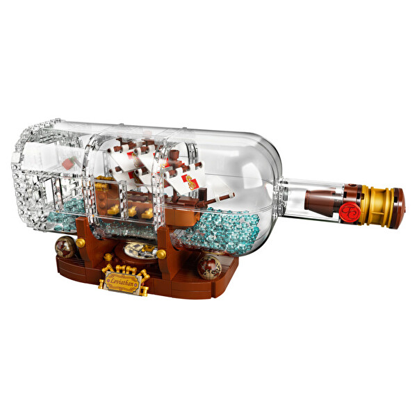 LEGO Ideas Ship In A Bottle Şişede Gemi 21313