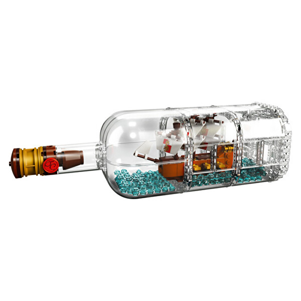 LEGO Ideas Ship In A Bottle Şişede Gemi 21313