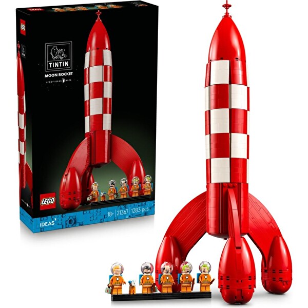 LEGO Ideas Tintin Ay Roketi 21367