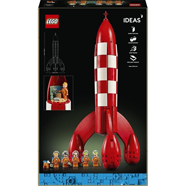 LEGO Ideas Tintin Ay Roketi 21367