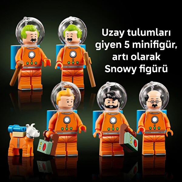 LEGO Ideas Tintin Ay Roketi 21367