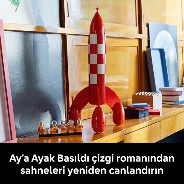 LEGO Ideas Tintin Ay Roketi 21367
