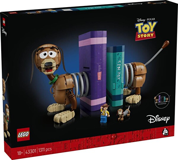 LEGO Disney Toy Story Slinky Dog Bookends 43301