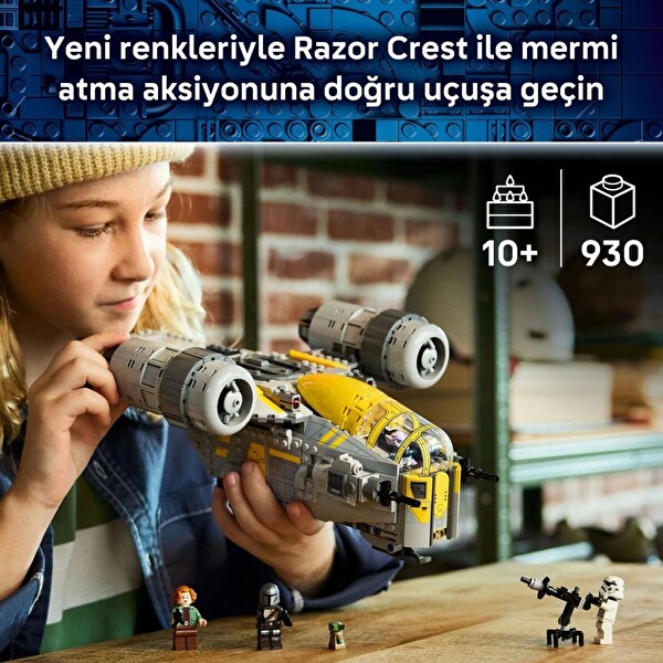 LEGO 75447 Star Wars: Mandalorian ve Grogu Razor Crest