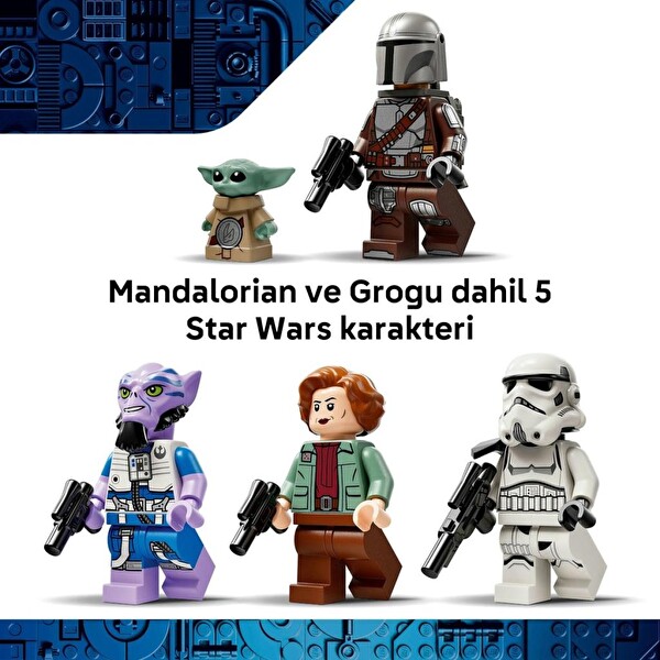 LEGO 75447 Star Wars: Mandalorian ve Grogu Razor Crest