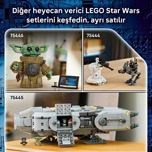 LEGO 75447 Star Wars: Mandalorian ve Grogu Razor Crest