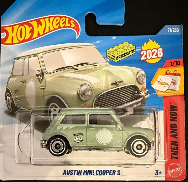 Hot Wheels Tekli Arabalar Austin Mini Cooper S JJH39 (- Then And Now