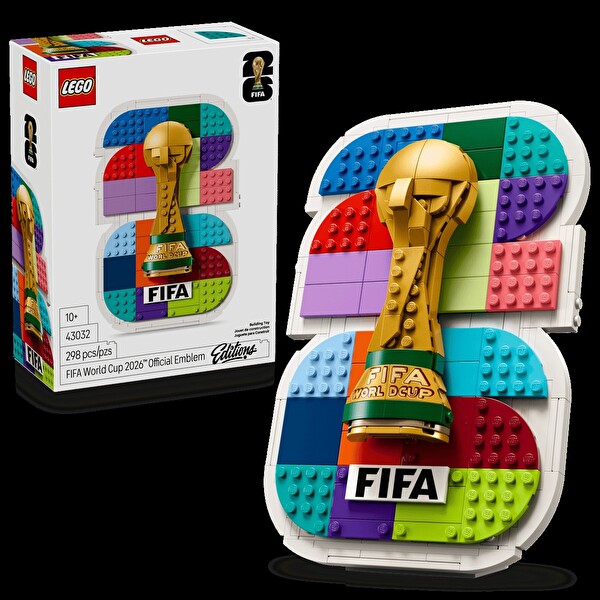 LEGO Editions Fıfa World Cup 2026 Official Emblem 43032