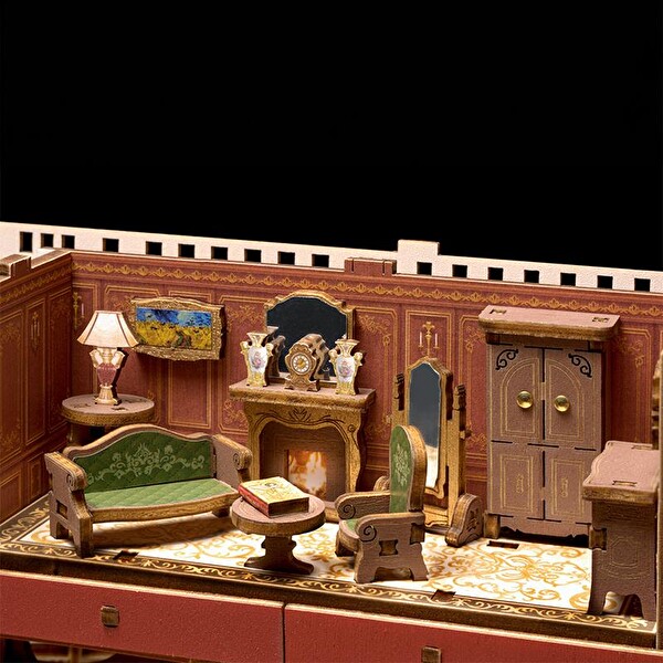 Rolife TGL02 Gemi 1912 Eternal Atlantic Voyager DIY Minyatür Maket Model Seti Ahşap 3D Wooden Puzzle Hobi Oyuncak Kiti