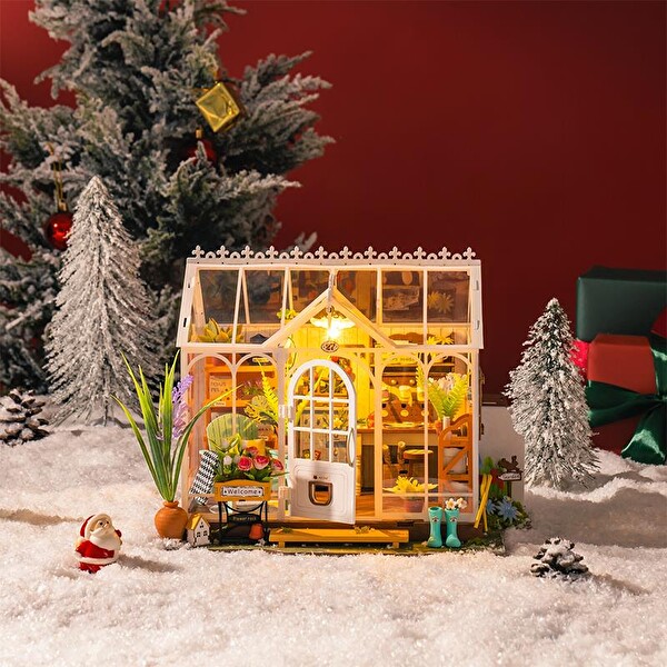 Rolife DG163 Dreamy Garden House DIY Minyatür Bahçe Evi Maketi 3D Model Kit