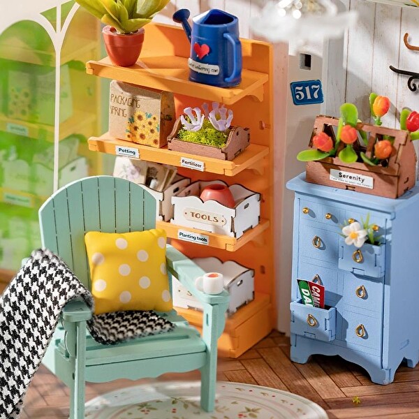 Rolife DG163 Dreamy Garden House DIY Minyatür Bahçe Evi Maketi 3D Model Kit
