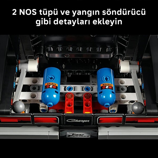 LEGO Technic Fast ve Furious Dodge Charger R/T Araba 42231