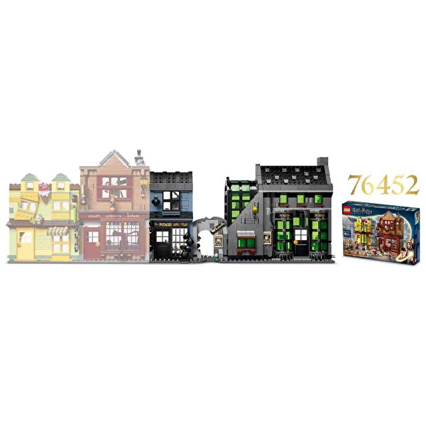 LEGO Harry Potter Knockturn Yolu Büyücü Mağazaları 76471
