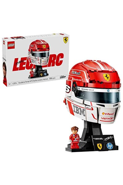 LEGO Editions Scuderia Ferrari HP Charles Leclerc Kaskı 43014
