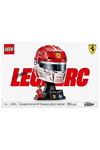 LEGO Editions Scuderia Ferrari HP Charles Leclerc Kaskı 43014