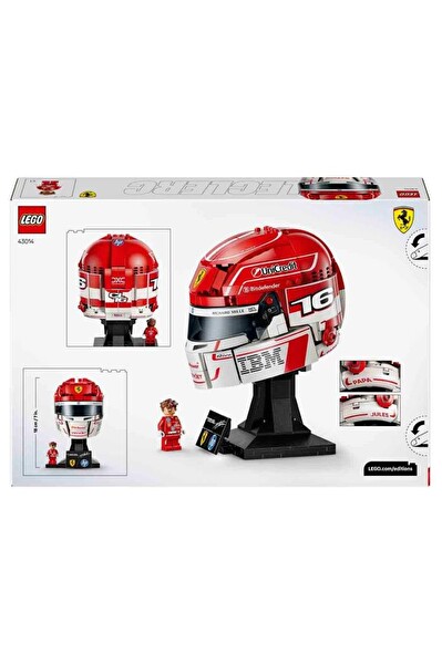 LEGO Editions Scuderia Ferrari HP Charles Leclerc Kaskı 43014