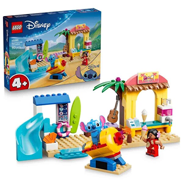 LEGO Disney Lilo ve Stiç ile Plaj Eğlencesi 43280