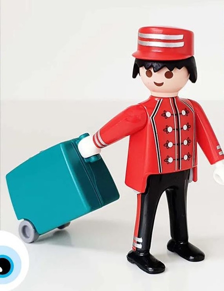 Playmobil Figures Series 16 - 11 Hotel Belboy 70159