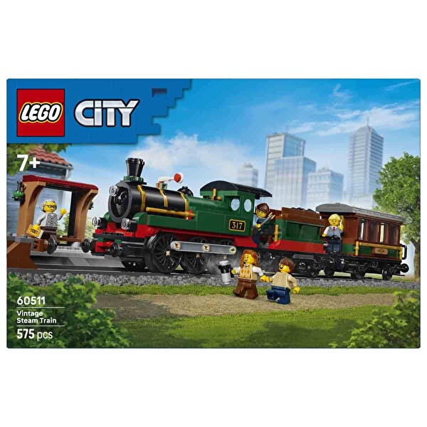 LEGO City Klasik Buharlı Tren 60511